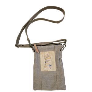 Vintage Addiction Recycled Canvas Crossbody Boho Bag